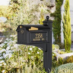 large vintage mailbox